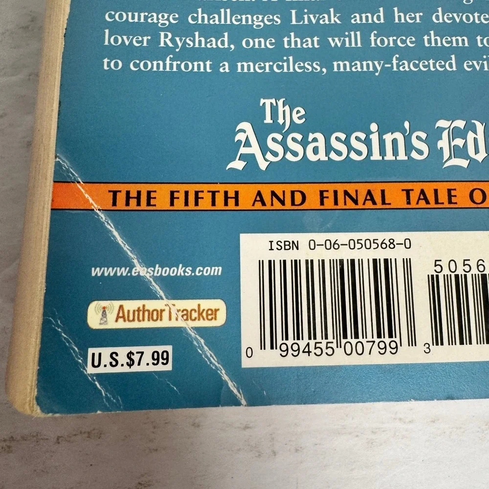 The Assassin's Edge Juliet‎ E. McKenna 2003 First Printing Eos Fantasy
